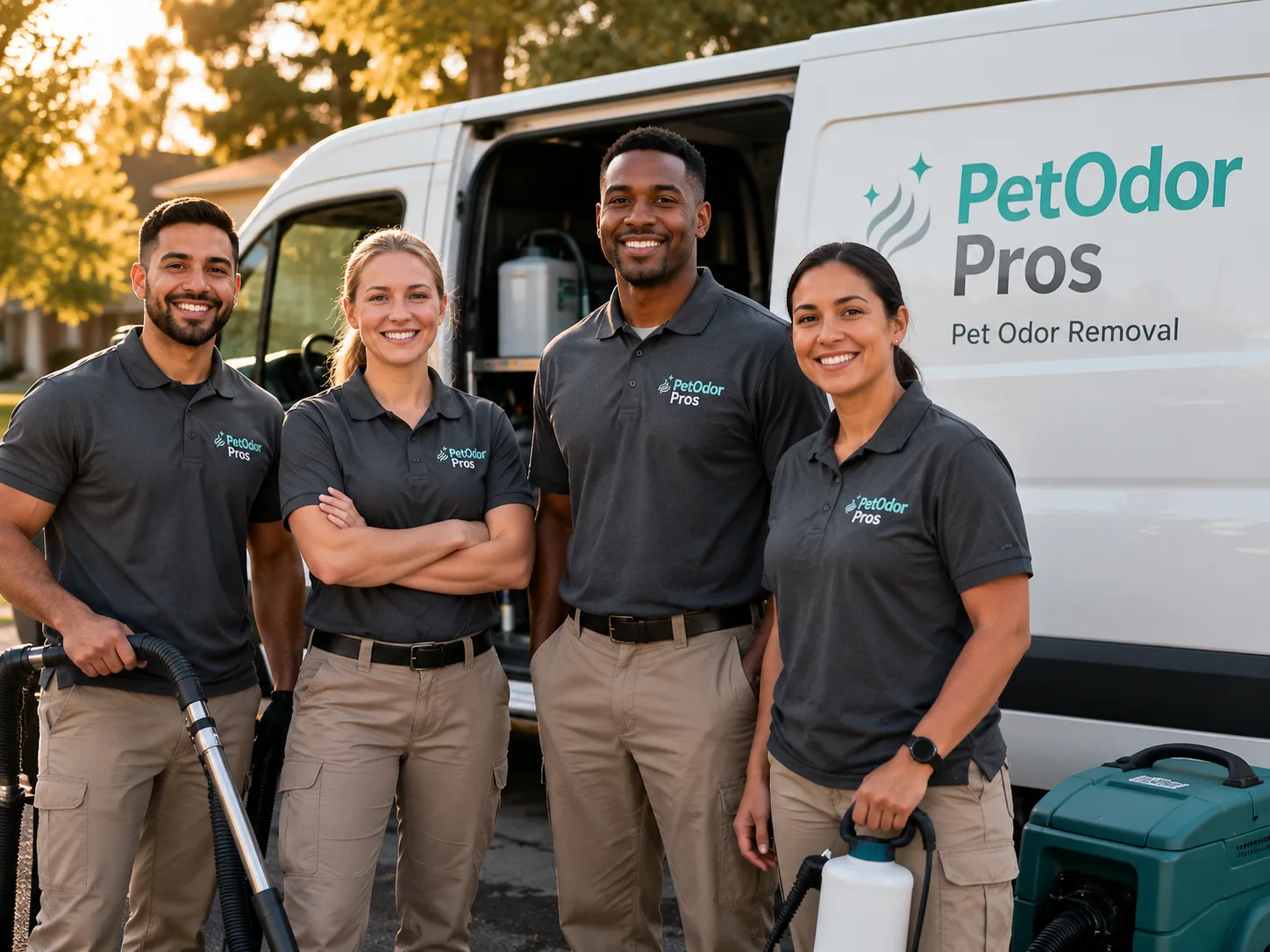 Pet Odor Removal team serving Hartland, MI